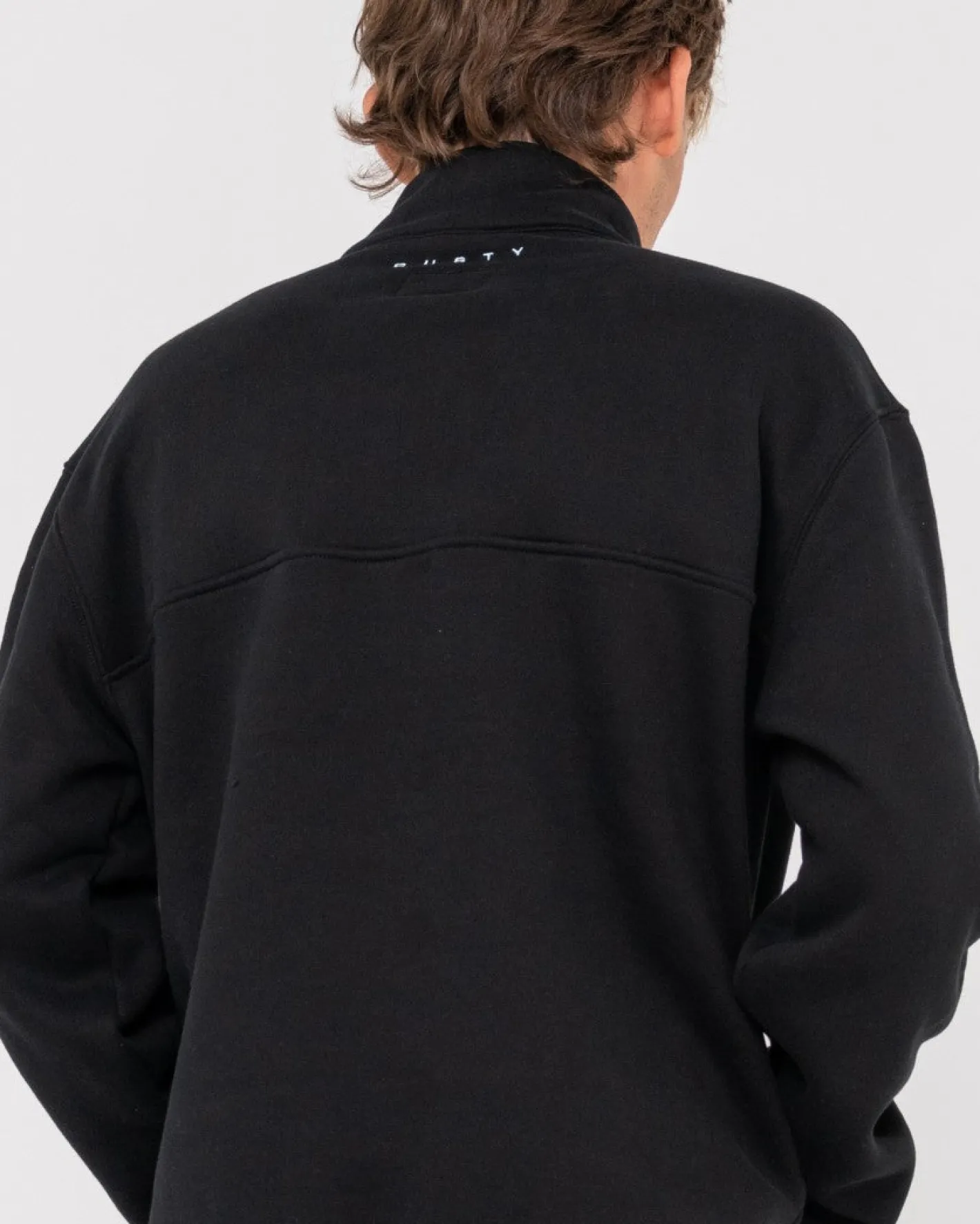 Cheap Rs Relaxed 1/4 Zip Super Fleece Mens Hoodies & Fleece