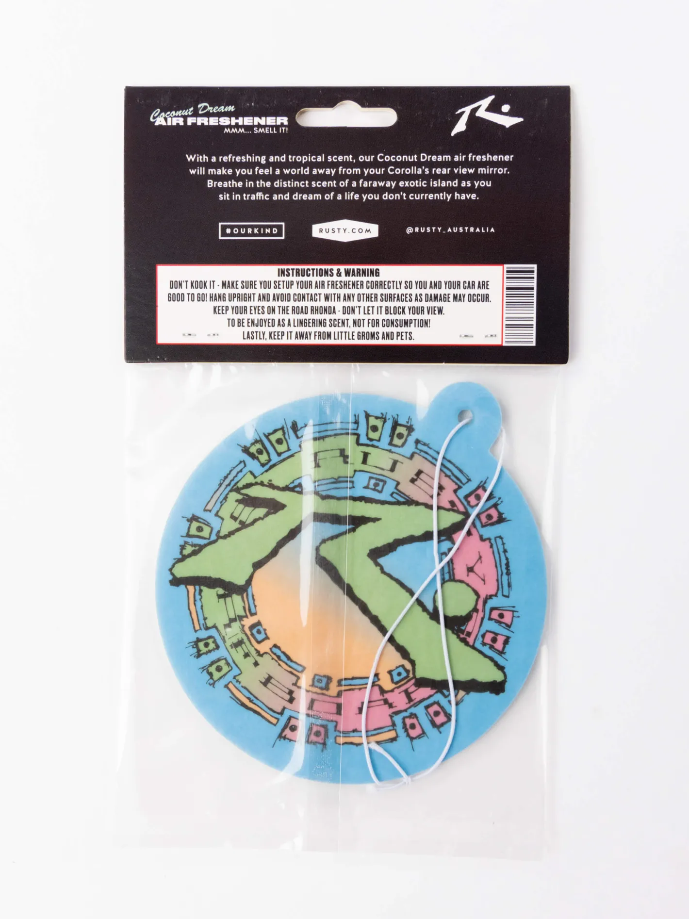 Fashion Air Freshener - Coconut Dream Womens Drink Bottles & Other