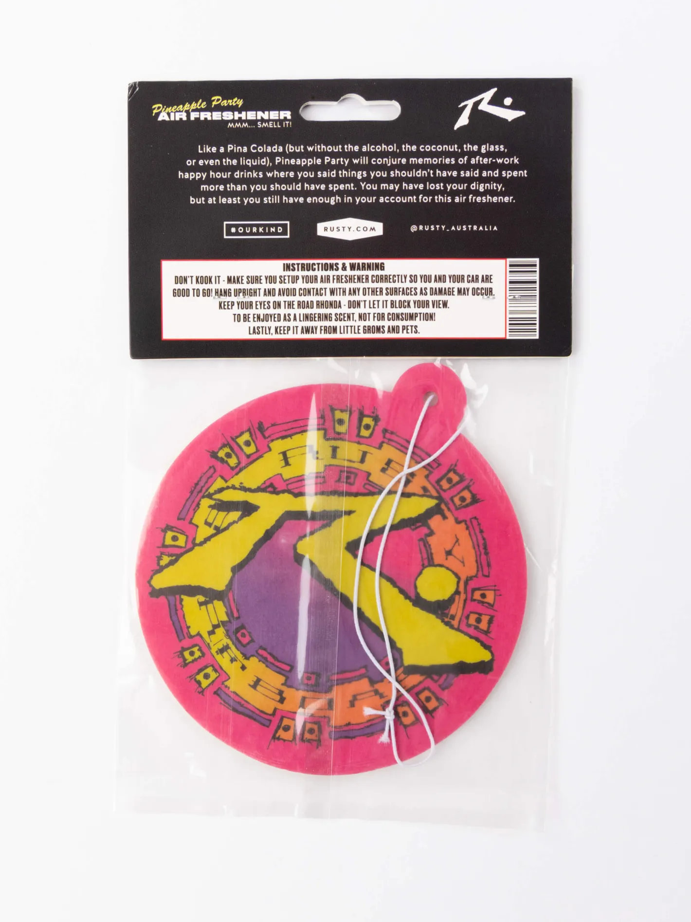 Shop Air Freshener - Pineapple Party Mens Drink Bottles & Other
