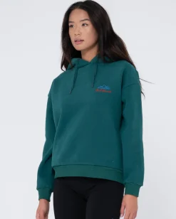 Fashion Athletic Relaxed Hooded Fleece Womens Hoodies & Fleece