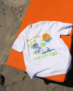 Online Dreamland Oversized Graphic Tee Womens Tees & Tanks