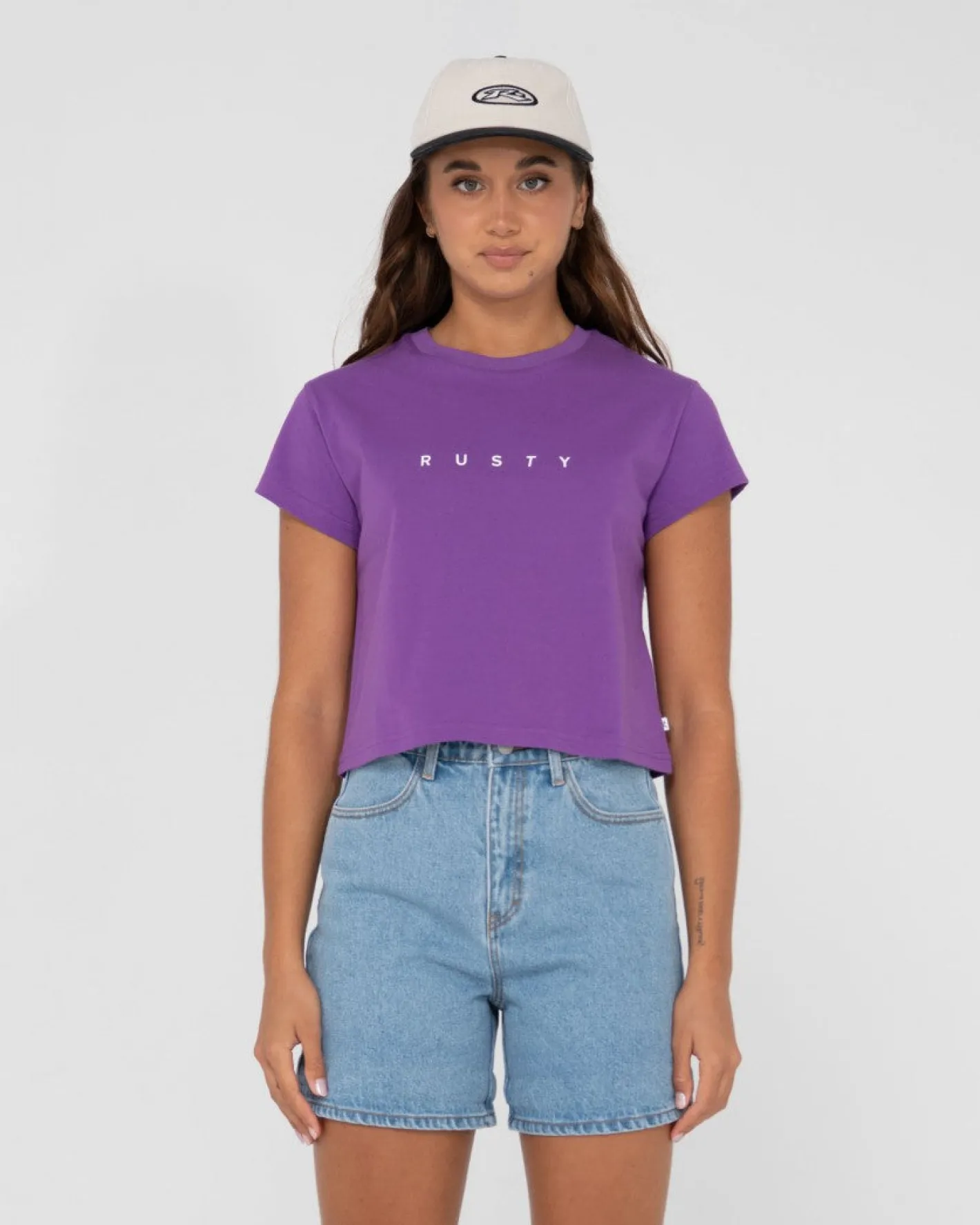 Flash Sale Essentials Classic Crop Tee Womens Tees & Tanks