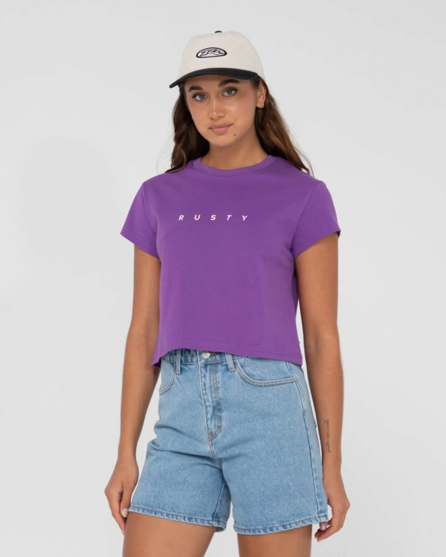 Flash Sale Essentials Classic Crop Tee Womens Tees & Tanks
