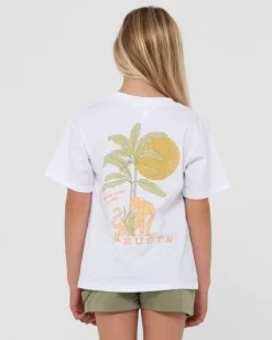 Online Everyday Graphic Oversize Tee Girls Kids Tops