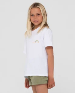 Online Everyday Graphic Oversize Tee Girls Kids Tops