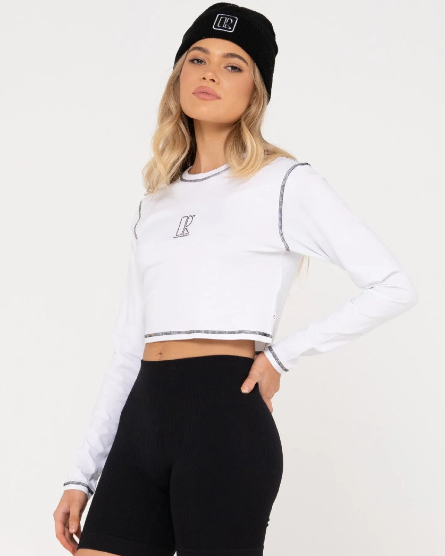 Shop Fortitude Organic Cotton Long Sleeve Baby Tee Womens Tees & Tanks