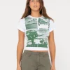Sale Greetings Skimmer Graphic Baby Tee Womens Tees & Tanks