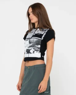 Cheap Greetings Skimmer Graphic Baby Tee Womens Tees & Tanks