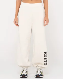 Discount High Waisted Oversize Trackpant Womens Pants