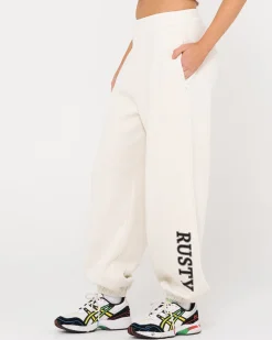Discount High Waisted Oversize Trackpant Womens Pants