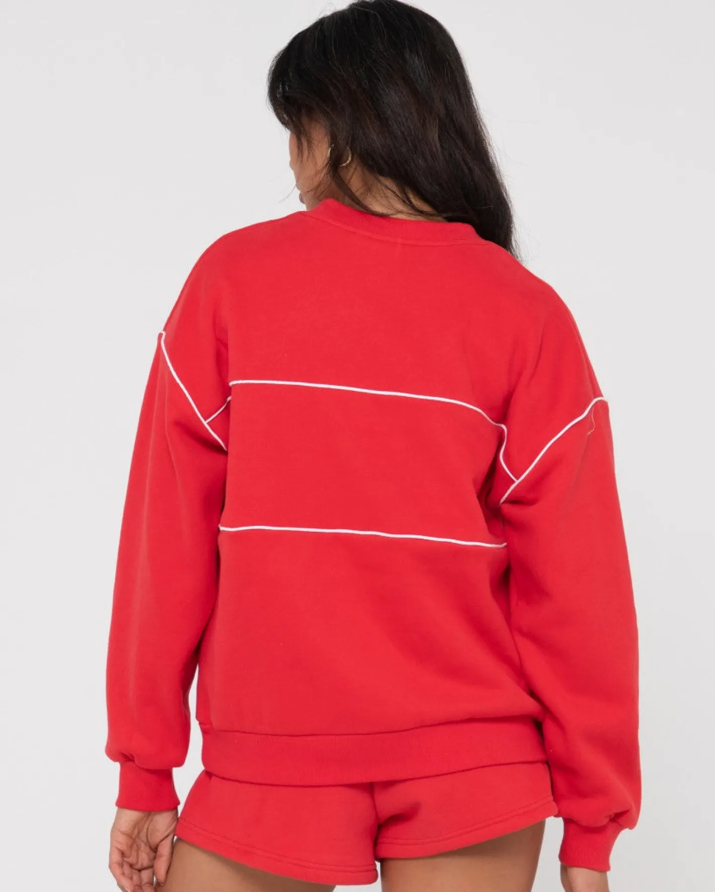 Outlet Line Oversize Crew Fleece Womens Hoodies & Fleece