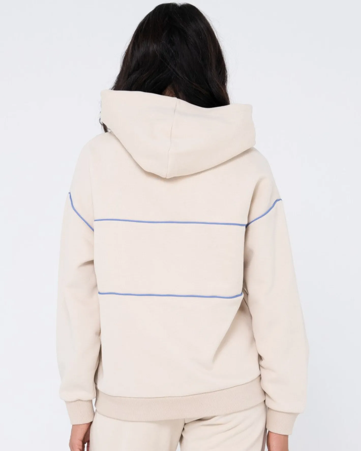 Online Line Oversize Hooded Fleece Womens Hoodies & Fleece