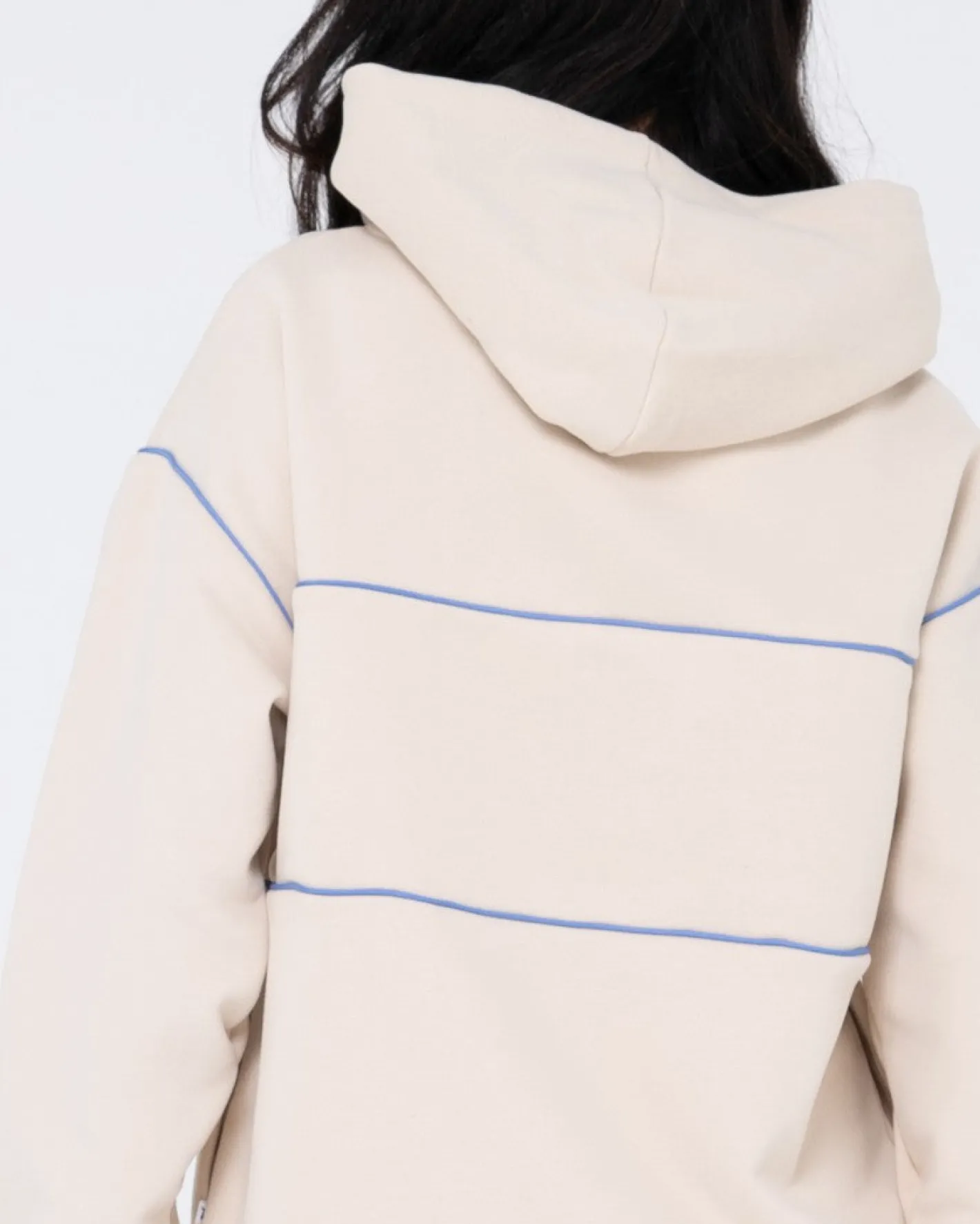 Online Line Oversize Hooded Fleece Womens Hoodies & Fleece