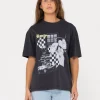 Online Nightlight Oversize Graphic Tee Womens Tees & Tanks