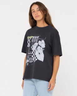 Online Nightlight Oversize Graphic Tee Womens Tees & Tanks