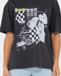 Cheap Nightlight Oversize Graphic Tee Womens Graphic Tees