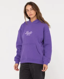 Shop Old School Graphic Oversize Fleece Womens Hoodies & Fleece