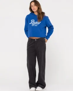 Flash Sale Old School Graphic Cropped Fleece Womens Hoodies & Fleece