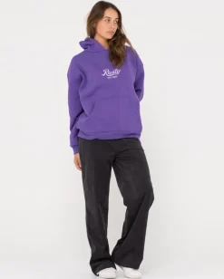 Shop Old School Graphic Oversize Fleece Womens Hoodies & Fleece