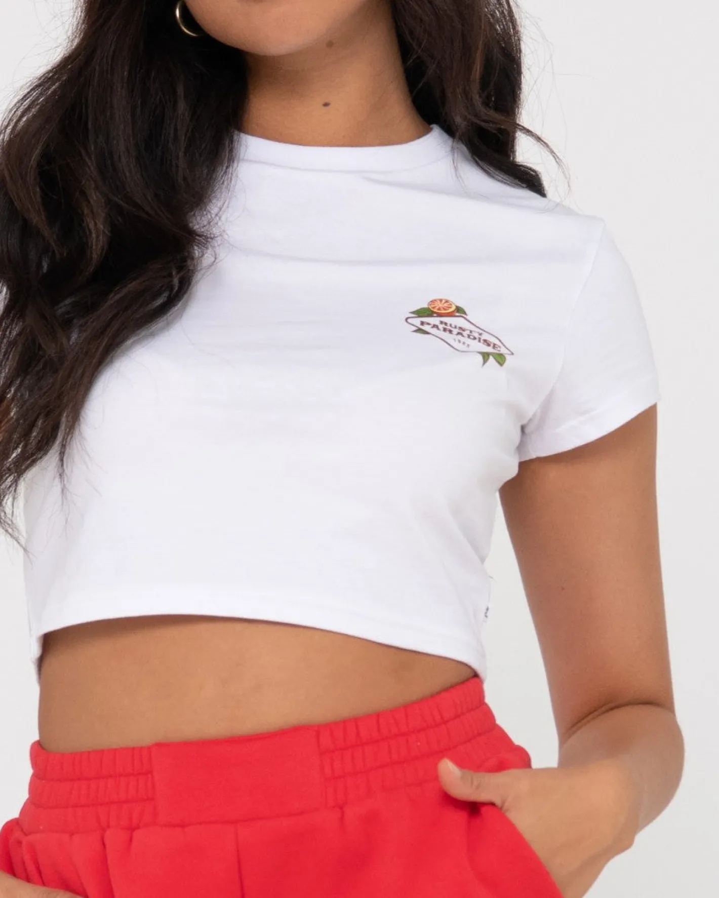 Online Paradise Graphic Baby Tee Womens Tees & Tanks