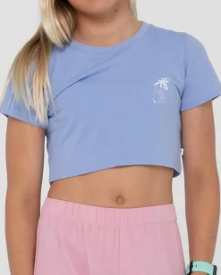 Store Resorts Graphic Baby Tee Girls Kids Tops