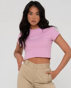Shop Signature Baby Tee Womens Tees & Tanks