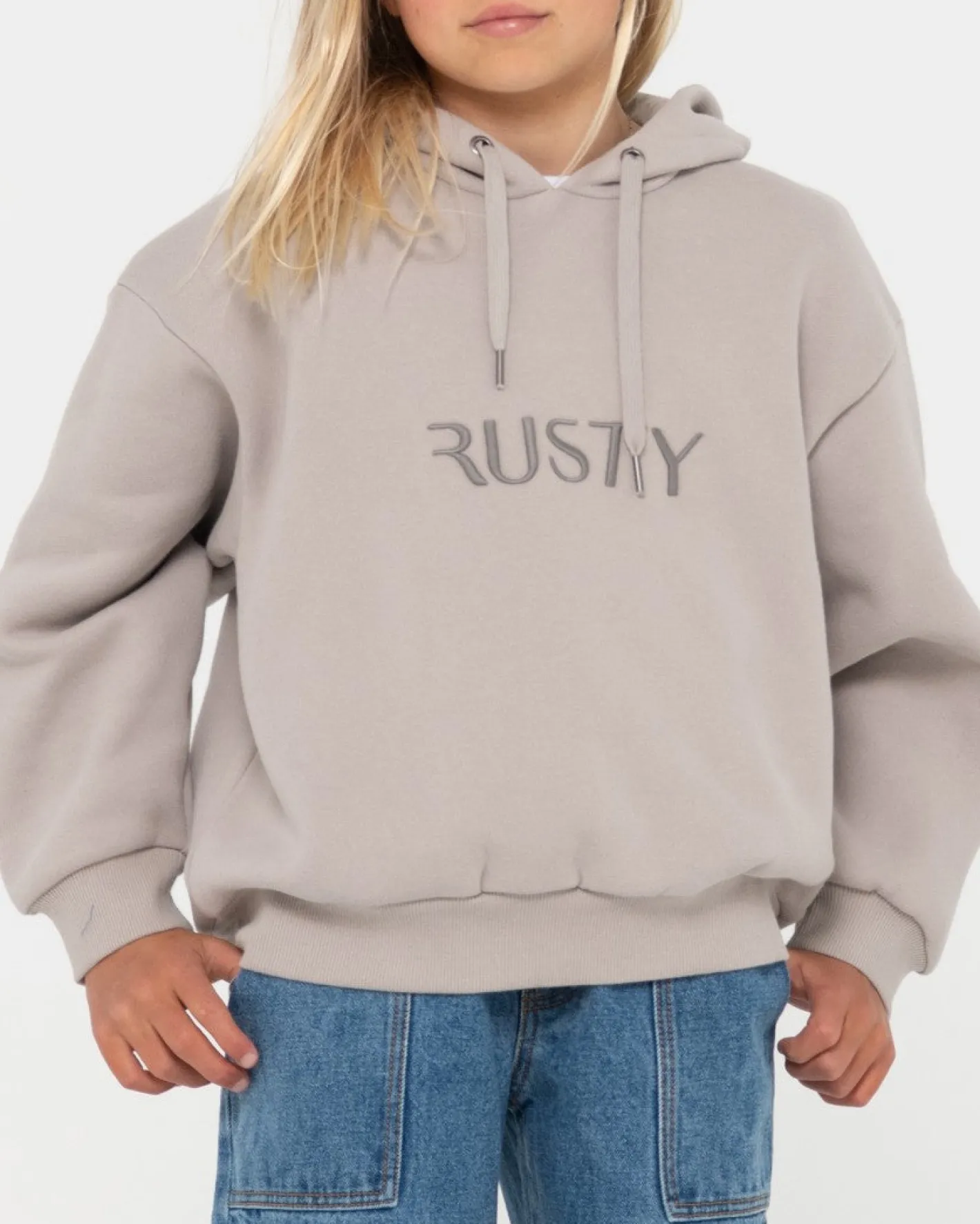 Cheap Signature Hooded Fleece Girls Kids Tops