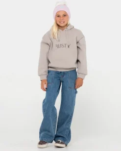 Cheap Signature Hooded Fleece Girls Kids Tops