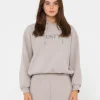 Cheap Signature Oversize Hooded Fleece Womens Hoodies & Fleece