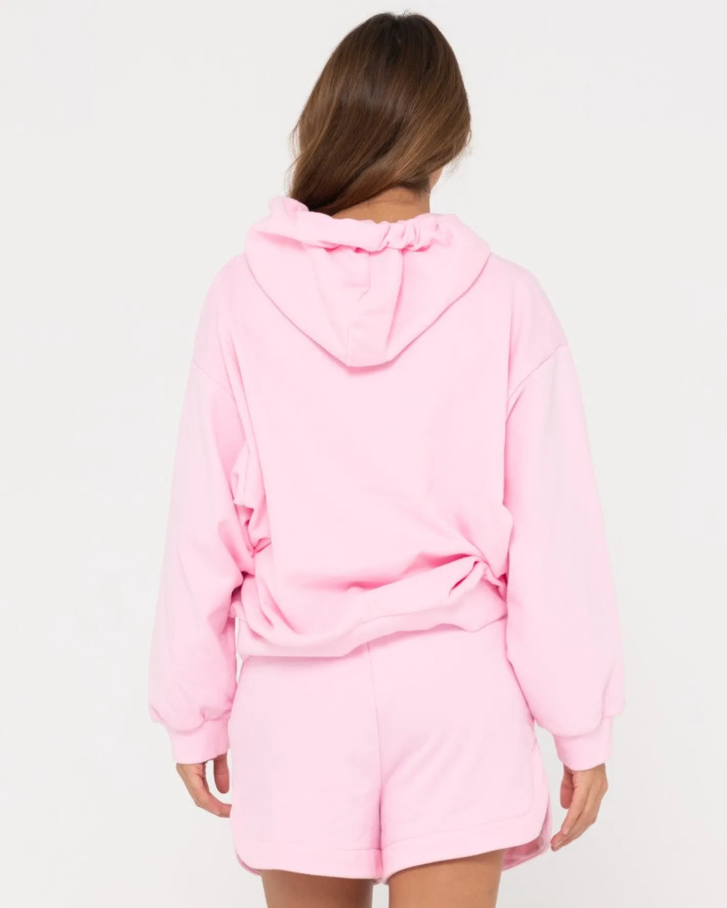 Store Signature Oversize Hooded Fleece Womens Hoodies & Fleece
