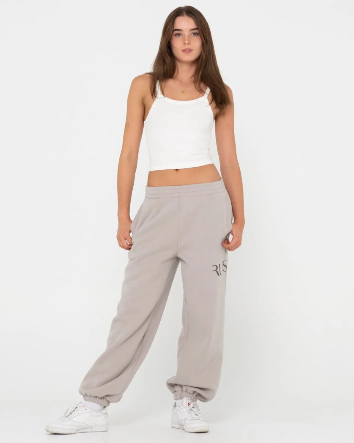 New Signature Oversize Trackpant Womens Pants