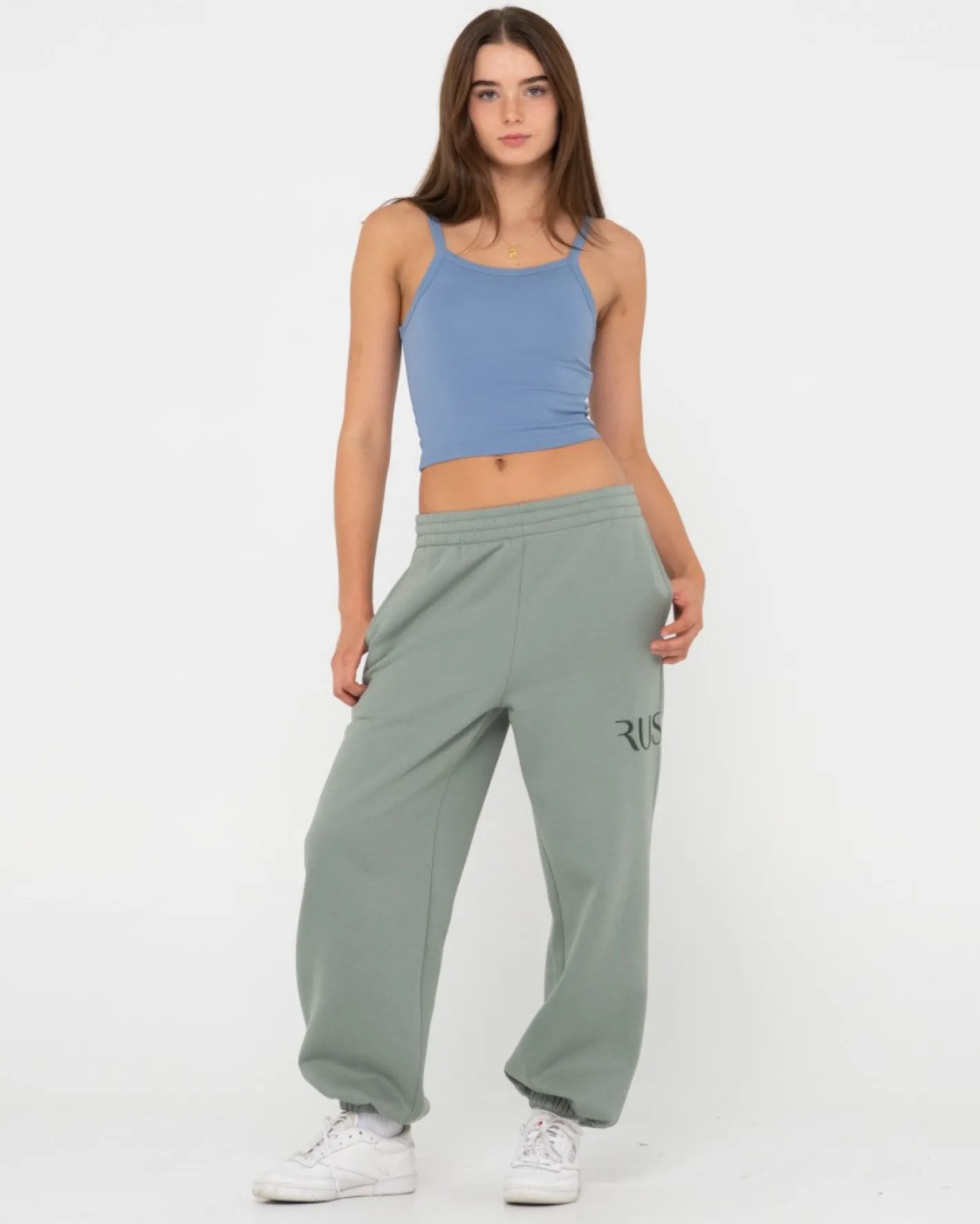 Shop Signature Oversize Trackpant Womens Trackpants