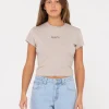 Hot Signature Skimmer Baby Tee Womens Tees & Tanks