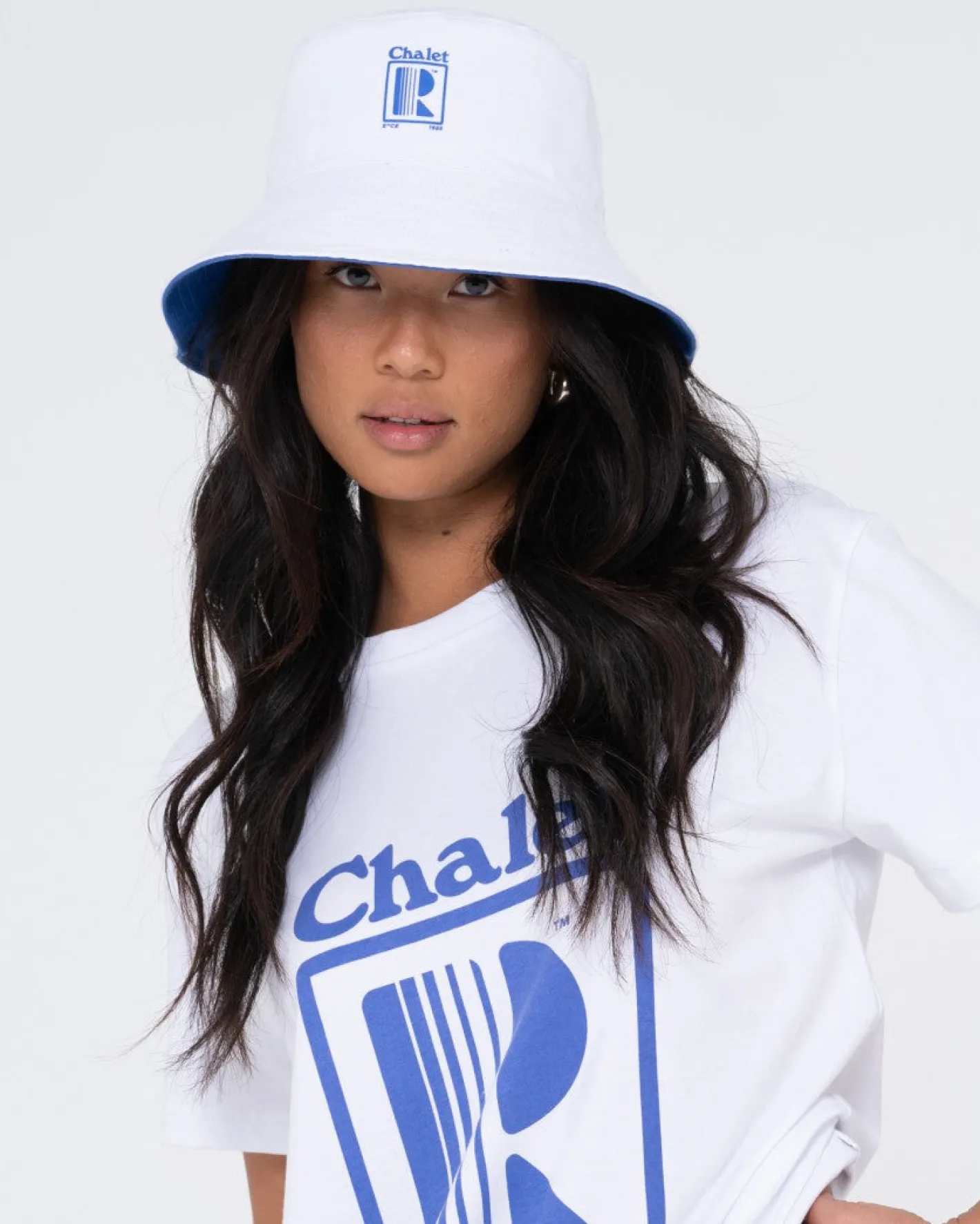 Sale Sporting Club Reversible Bucket Hat Womens Caps & Hats