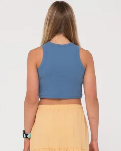 Shop Sunrise Racer Tank Girls Kids Tops