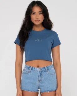 Sale Sunrise Short Sleeve Baby Tee Womens Tees & Tanks