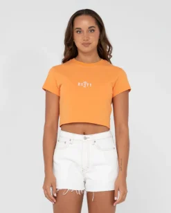 Discount Sunrise Short Sleeve Baby Tee Womens Tees & Tanks
