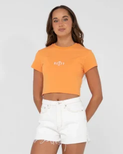 Discount Sunrise Short Sleeve Baby Tee Womens Tees & Tanks