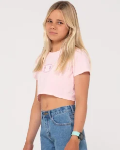 Shop Sunset Baby Tee Girls Kids Tops