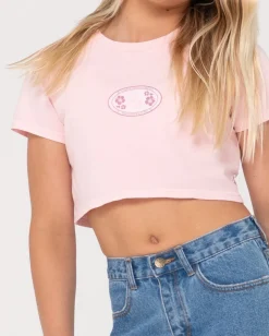 Shop Sunset Baby Tee Girls Kids Tops