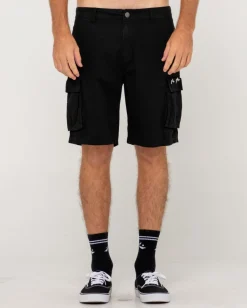 Flash Sale Safari Vintage Wash Cargo Short Mens Shorts