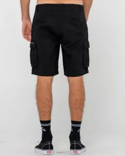 Flash Sale Safari Vintage Wash Cargo Short Mens Shorts
