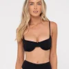 Best Sale Sandalwood Textured Balconette Bikini Top Womens Bikinis