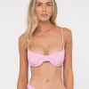 Store Sandalwood Textured Balconette Bikini Top Womens Bikini Tops