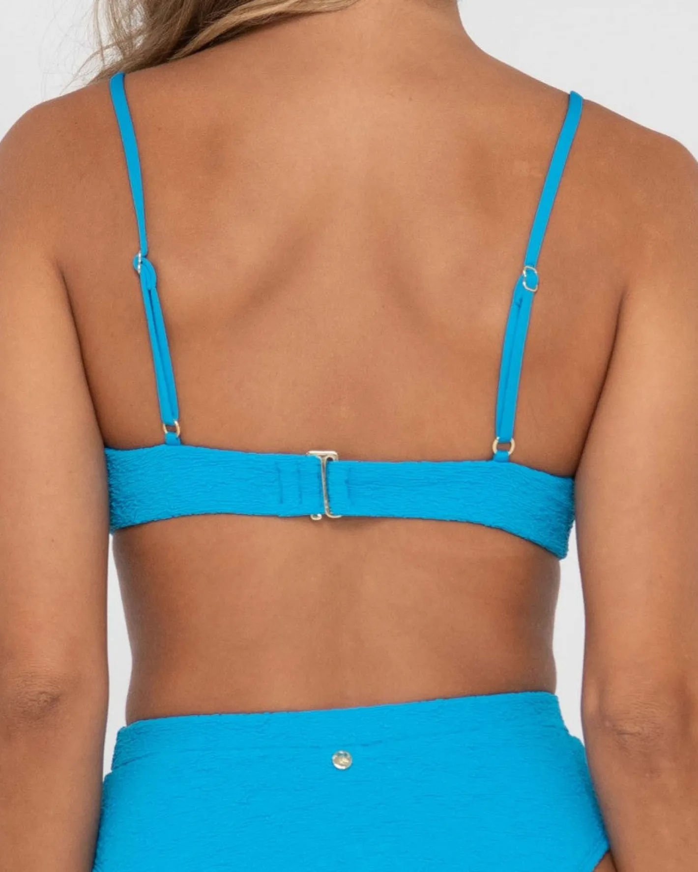 Clearance Sandalwood Textured Balconette Bikini Top Womens Bikinis