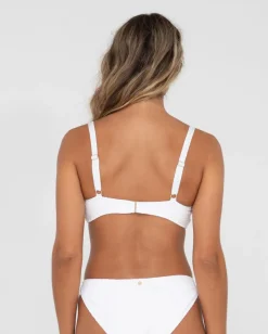 Cheap Sandalwood Textured Bralette Bikini Top Womens Bikini Tops