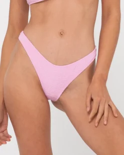 Discount Sandalwood Textured Brazilian Bikini Bottom Womens Bikini Bottoms