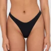Cheap Sandalwood Textured Brazilian Bikini Bottom Womens Bikini Bottoms