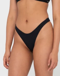 Cheap Sandalwood Textured Brazilian Bikini Bottom Womens Bikini Bottoms