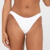 Hot Sandalwood Textured Classic Bikini Bottom Womens Bikini Bottoms